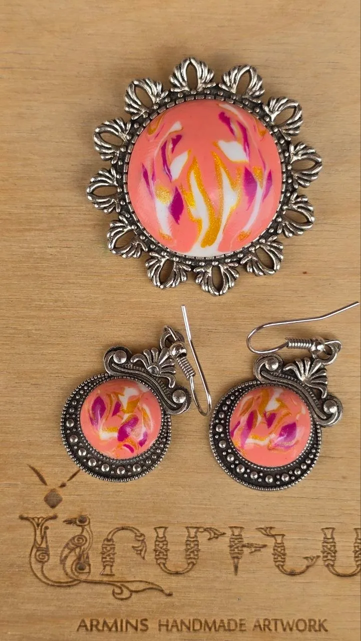 Brooch Earrings