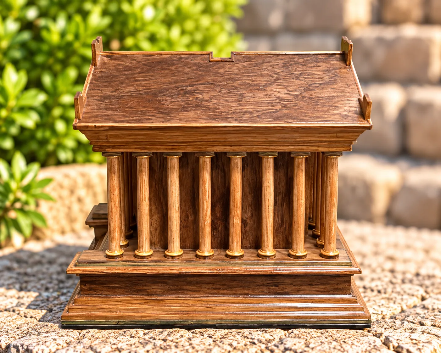 Գառնու տաճար – ձեռագործ փայտե մանրակերտ