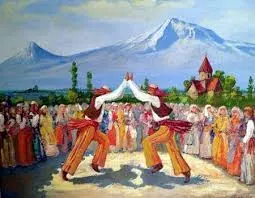 National Dance Festival in Garni.