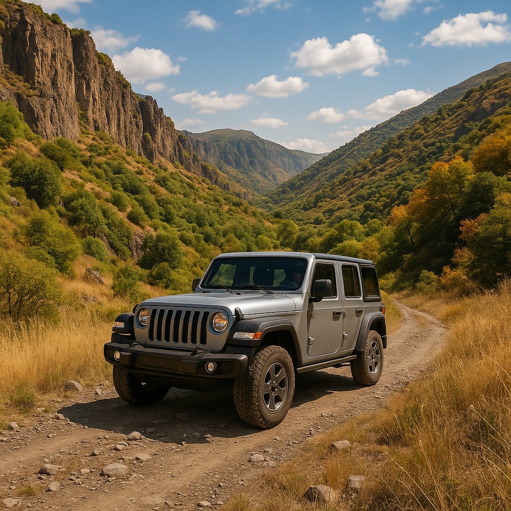 Jeep tours in Garni