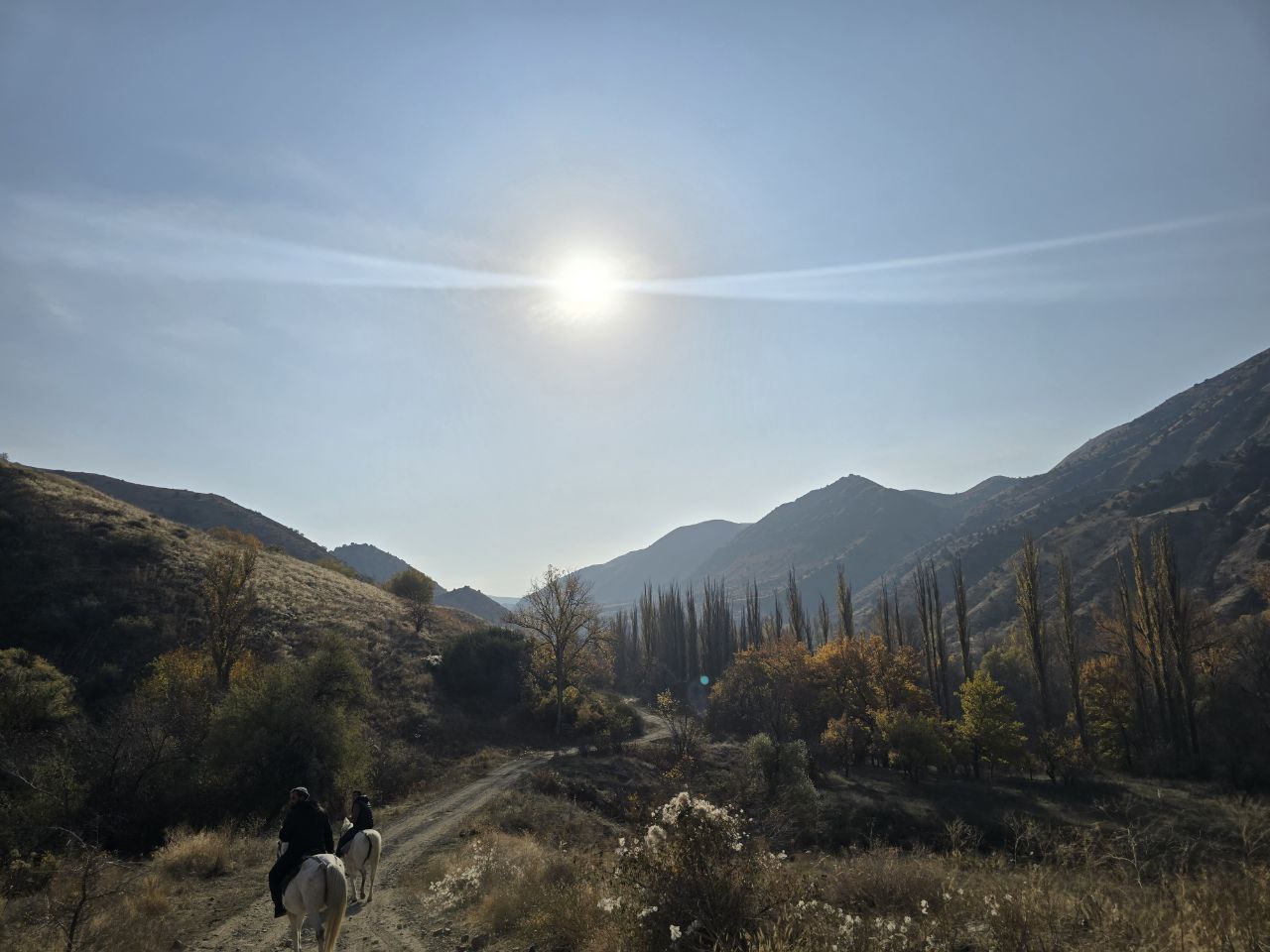Horseback riding in Garni